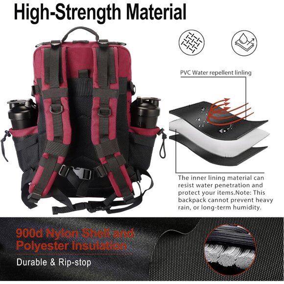 heavy bag rain resistant Waterproof Roll Top Dry Backpack Army Wet Weather Bag USGI
